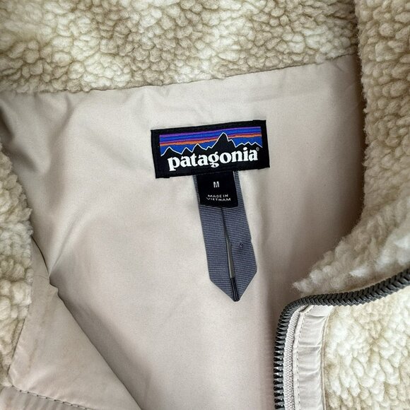 Patagonia 25930 Women's sz M Divided Sky Jacket Fleece Full-Zip Field Geo/Pumice - Picture 6 of 7